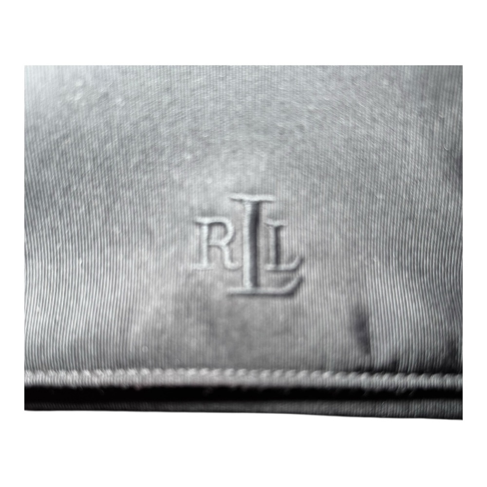 LAUREN RALPH LAUREN Black Canvas Shoulder Bag - Picture 2 of 10